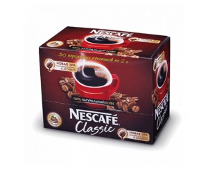 Nescafe Classic (Нескафе Классик 2 гр. 1х40блх30шт)